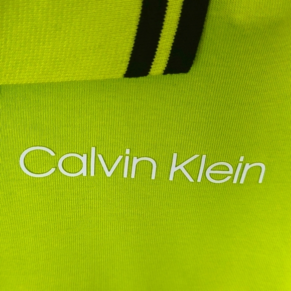 Calvin Klein Polo Dress - Lime green, Size L - Picture 3 of 4